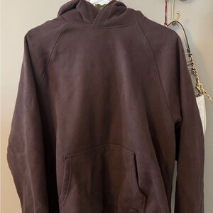 Aritzia Dark Brown Hoodie